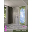 Фотообои флизелиновые Homepick OboiMetr 100x270 см окно/9913