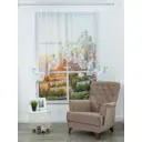 Штора Amore mio RR Арка M 3073 26953 на шторной ленте 175x300 см цвет белый