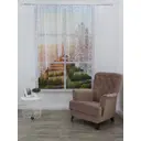 Штора Amore mio RR Арка M 3034 19741 на шторной ленте 170x300 см цвет белый