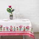 Скатерть Этель Тюльпаны 110x147 см, 100% хлопок, репс 210 гр/м2