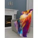 Плед Gustav House из флиса Краски холи 140x200 см/921