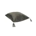 Декоративная подушка Edelson Velvet антрацит, 45x45 см