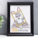 Рамка Keep memories 4310358, 15x21 см, пластик, цвет черный