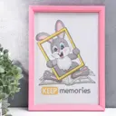 Рамка Keep memories 4310356, 21x30 см, пластик, цвет розовый
