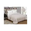 Покрывало Romance жаккард 119929, 200x220 см, велюр, цвет бежевый
