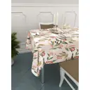 Скатерть Homepick габардин 145x145 см прямоугольная цвет белый красный зеленый 822