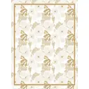 Скатерть Homepick габардин 145x180 см прямоугольная Кораллы 10520