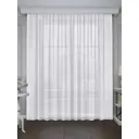 Тюль на шторной ленте Селаник 300x270 см цвет белый