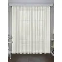 Тюль на шторной ленте Селаник 300x270 см цвет молочный