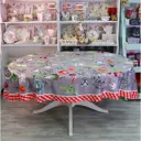 Скатерть Myatashop овальная "Home&Kitchen" 155x240 см