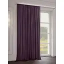 Штора на шторной ленте блэкаут 200x260 см цвет фиолетовый