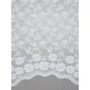 Тюль на шторной ленте для кухни Илинн 300x170 см цвет белый