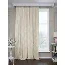 Штора на шторной ленте Папортник 140x260 см цвет песочный