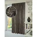 Штора на шторной ленте блэкаут Бертина 200x260 см цвет венге