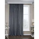 Штора на шторной ленте Аделис 200x270 см цвет синий