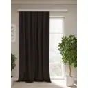 Штора на шторной ленте Стильная Коллекция 200x285 см цвет темно-коричневый
