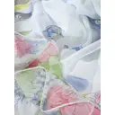 Тюль на шторной ленте для кухни Бони 200x270 см цвет белый