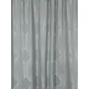 Штора на шторной ленте Кристен 180x270 см цвет серый