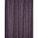 Штора на шторной ленте Куини 160x270 см цвет фиолетовый