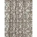 Штора на шторной ленте Лисса 150x270 см цвет коричневый