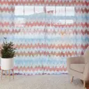 Тюль на шторной ленте Вилия 2 230x250 см цвет голубой