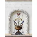 Фотообои флизелиновые Bartonwall 200x270 см Поверхности Птицы и арка