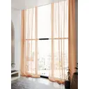 Тюль на шторной ленте Helga Гюстин 150x270 цвет коралл