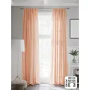 Тюль на шторной ленте Helga Фертун 150x230 цвет коралл