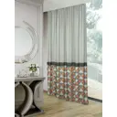 Штора на шторной ленте Мейбл 180x270 цвет серый