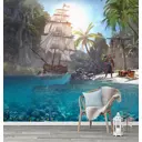 Фотообои флизелиновые Bartonwall 300x270 см Пираты