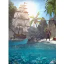 Фотообои флизелиновые Bartonwall 200x270 см Пираты