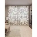 Тюль Joyarty на шторной ленте Рогатая преграда 310x265 см цвет коричневый