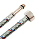 Гибкая подводка для воды Ростерм 1/2" М10x37 100 см НР-ВР