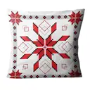 Подушка декоративная Zaberite Снежинки Звездочки 1440, 40x40 см