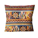 Подушка декоративная Zaberite Африканские узоры Ромбы, квадраты 8828, 40x40 см