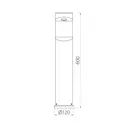 Светильник ландшафтный светодиодный Natural concepts Nc-043231-60-dg 60 см теплый белый (желтый) свет цвет основания серый