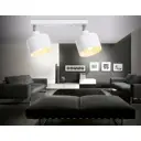 Светильник настенно-потолочный AMBRELLA LIGHT TR8141 2 лампы 4 м² цвет белый