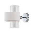Настенный светильник Arte lamp A4076ap-1cc цвет серый/серебристый