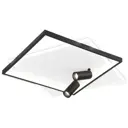 Светильник настенно-потолочный светодиодный Ambrella Light FL5138 с пультом управления 18 м² регулируемый цвет света цвет черно-белый