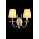 Абажур Crystal Lux 039_0990 039_0990 E14 цвет бежевый Ø 0 см