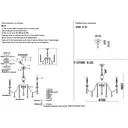 Люстра подвесная Crystal Lux 308_0951 8 ламп 16 м² цвет золото