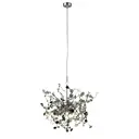 Светильник подвесной Crystal Lux 203_1861 3 лампы 6 м² цвет хром