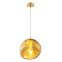 Светильник подвесной Crystal Lux 201_0863 1 лампа 2 м² цвет золото