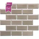 Декоративная мозаика Nsmosaic PR4595-38 уп 2 шт 29.50x29.10 см цвет светло-коричневый