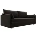 Диван прямой Сайгон Лига диванов 127090 203x90x105 см велюр цвет brut 17 коричневый