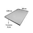 Столешница SOLARIUS 120x30 см Массив сосны цвет антрацит