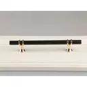 Мебельная ручка-скоба Brante 128 мм RS.1016.A.128.BK черный-золото 2 шт