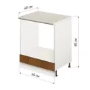 Кухонный шкаф для духовки Лидер Стандарт TDB6060_Db 60x85x60 см ЛДСП цвет белый