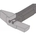 Молоток слесарный Garwin Industrial Monolith 711200-300 обрезиненная сталь 300 г