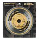 Диск пильный Diamond Industrial WoodMaker 80Т 216x30x2.40 мм